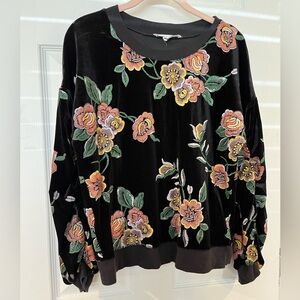 BCBGeneration Velvet Top